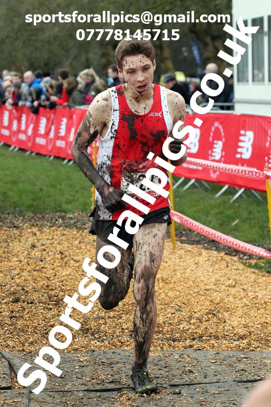 Senior boys, 2020 New Balance English Schools Champs., Sefton Park, Liverpool. Photo: David T. Hewitson/Sports for All Pics